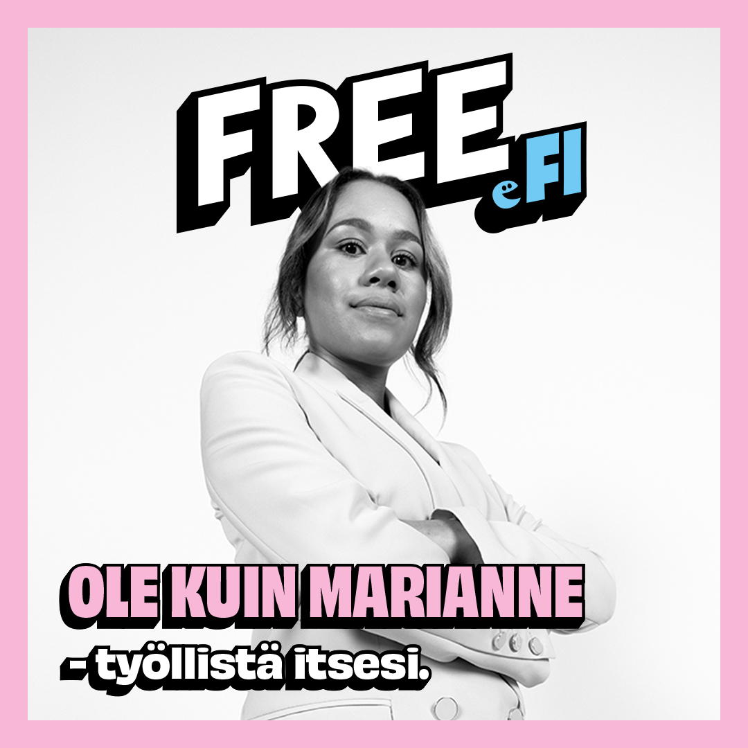 ole-kuin-marianne-tyollista-itsesi Ole kuin Marianne - työllistä itsesi.